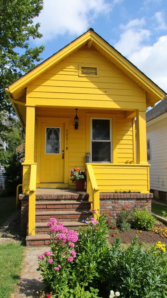 vibrant cheerful yellow warmth