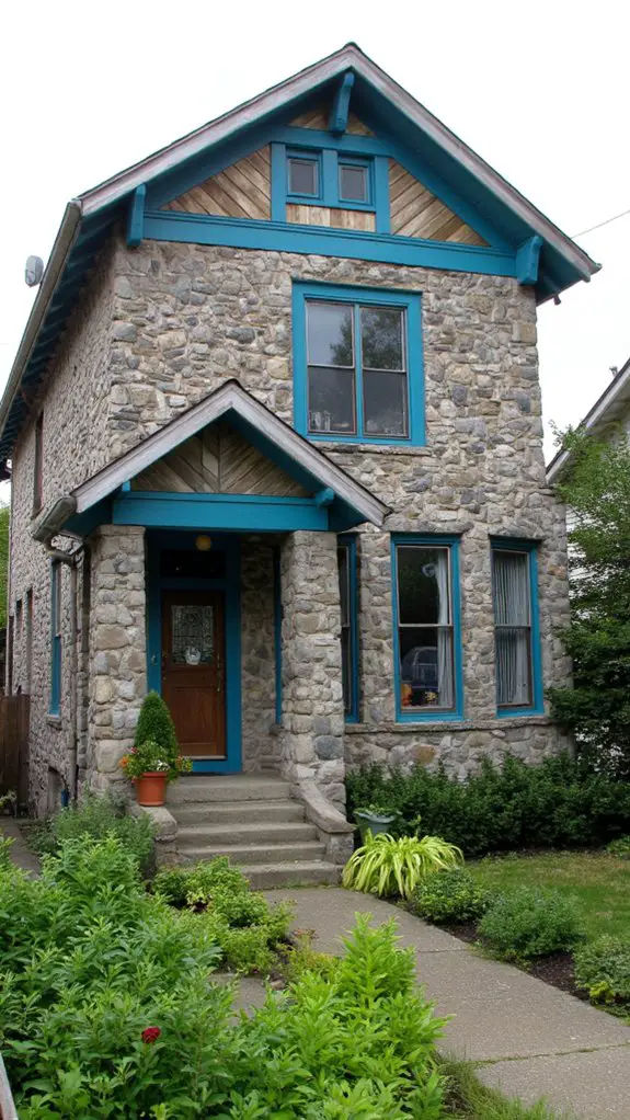 vibrant coastal architectural beauty