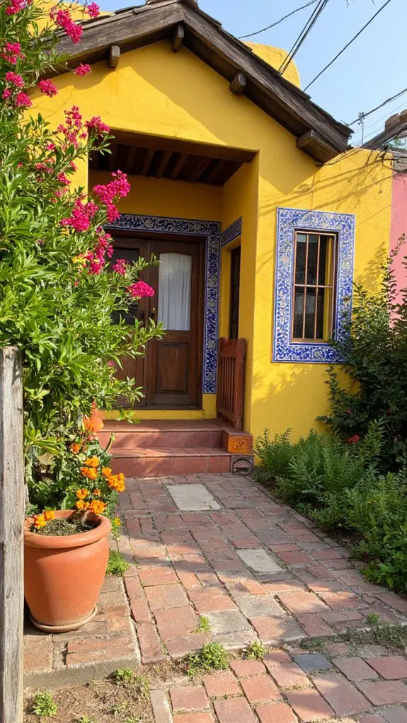 vibrant coastal bungalow charm