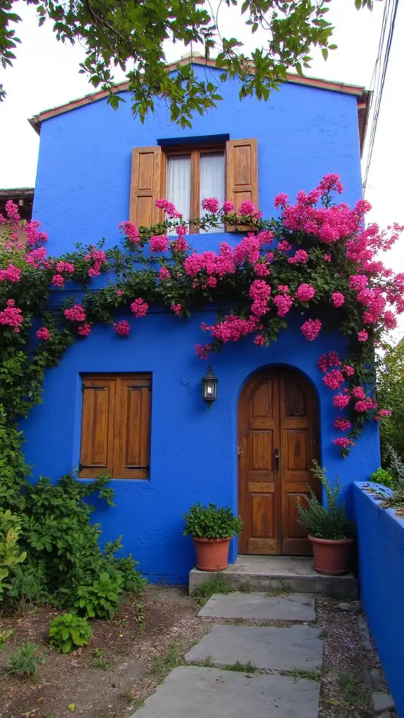 vibrant coastal charm exterior