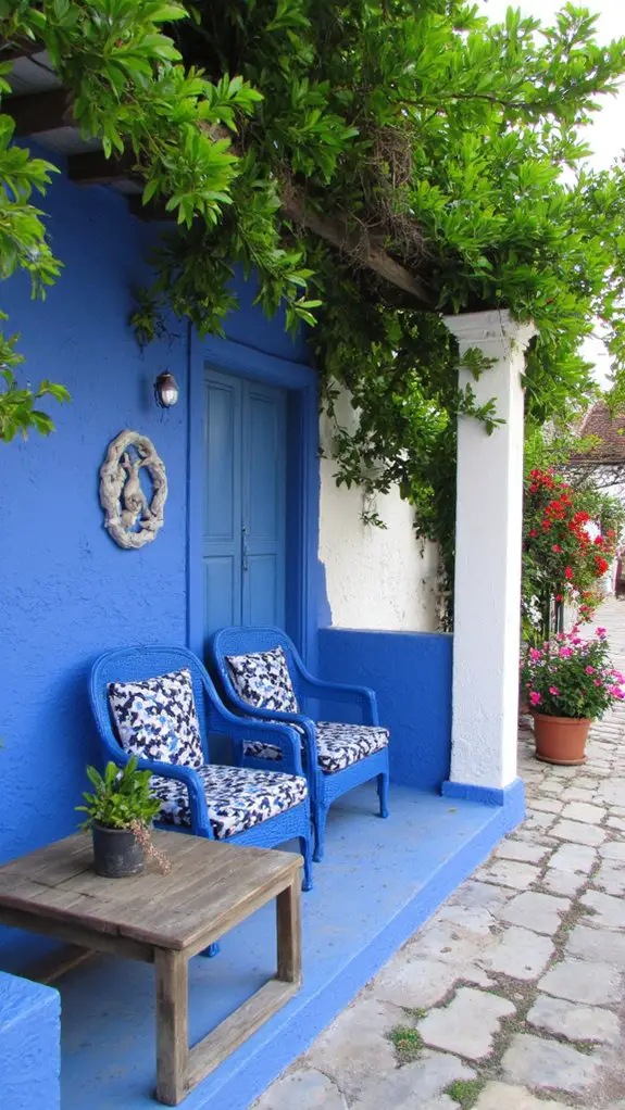 vibrant coastal outdoor charm