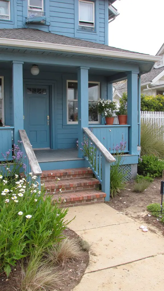 vibrant coastal teal retreat