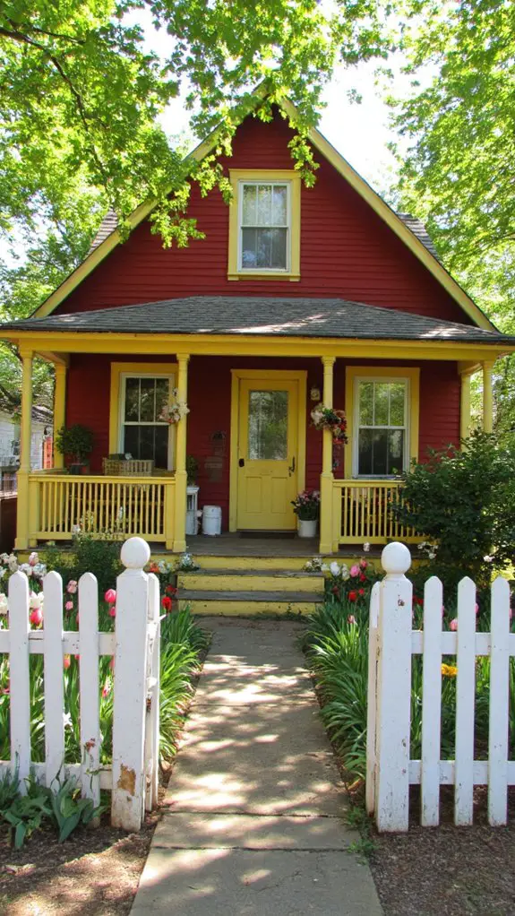 vibrant colors cozy charm