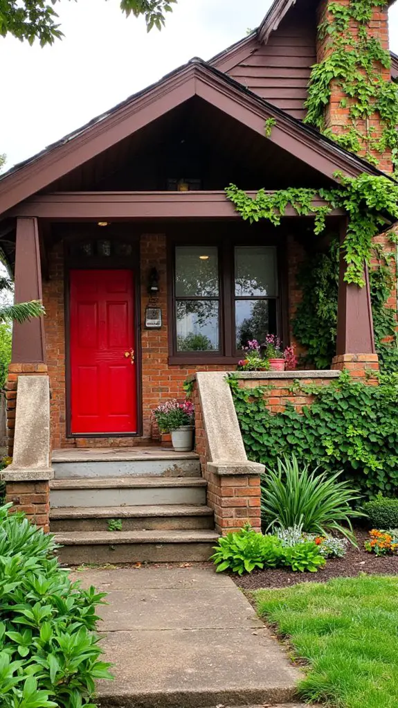 vibrant contrast enhances elegance