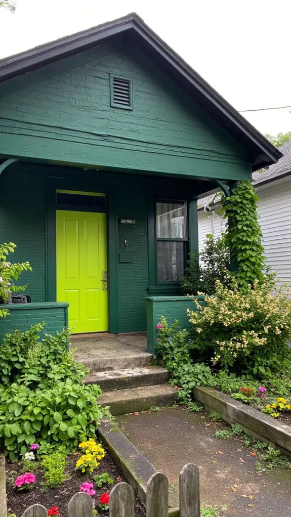 vibrant contrast enhances spaces