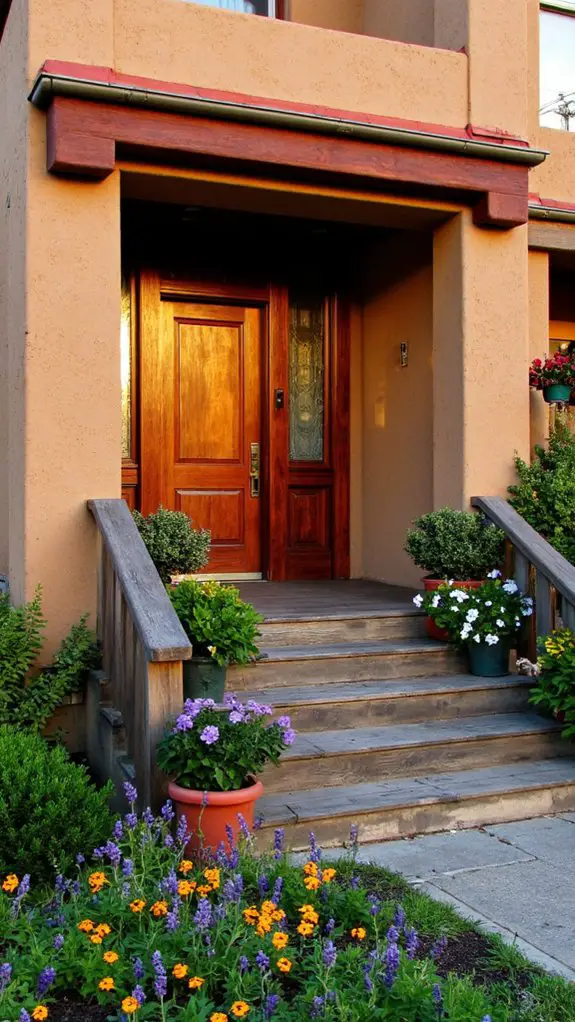 vibrant contrasts enhance architecture