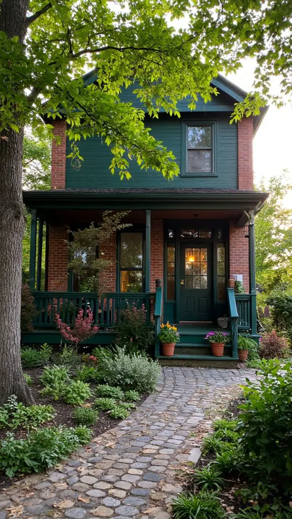 vibrant cozy color combination