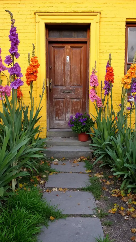 vibrant dramatic garden flowers