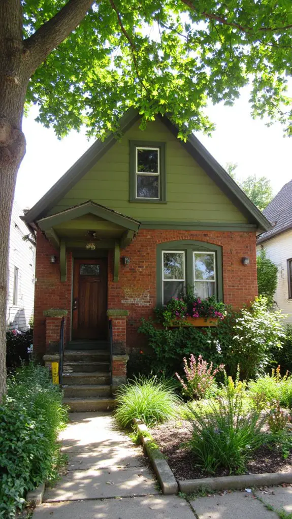 vibrant earthy color combination