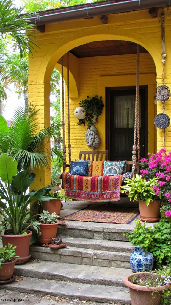 vibrant eclectic bohemian decor