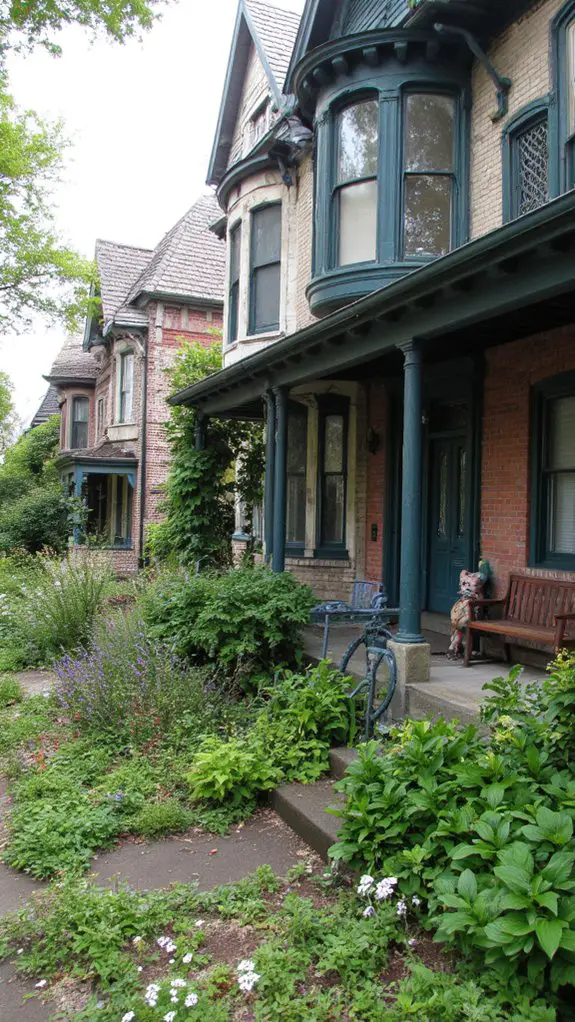 vibrant eclectic exterior design