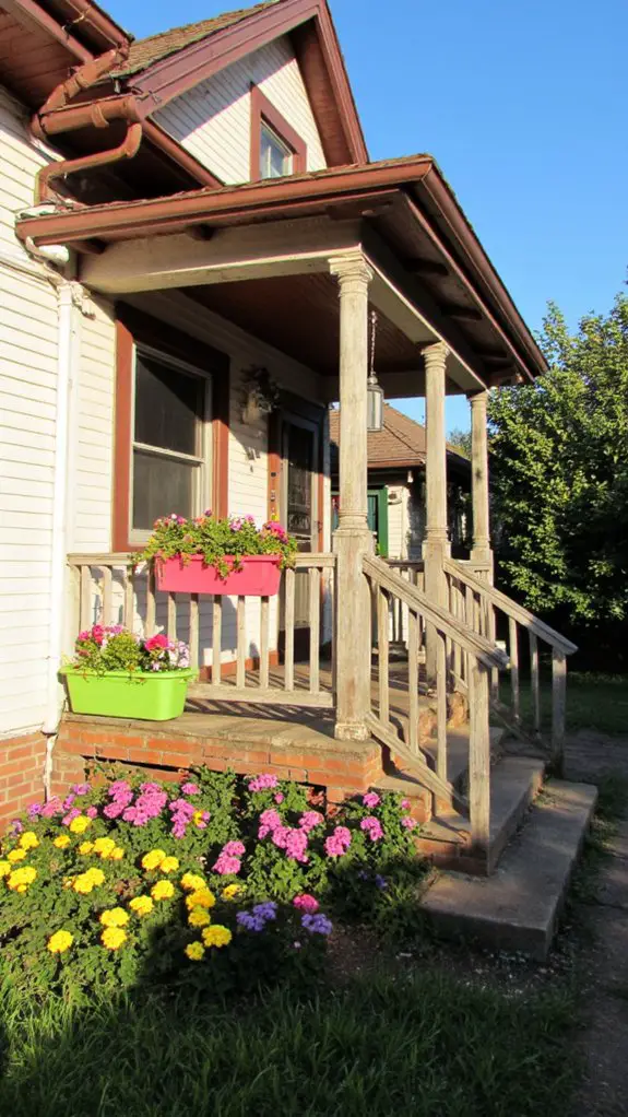 vibrant exterior design accents