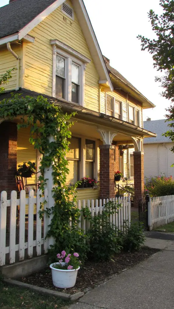 vibrant exterior paint transformation