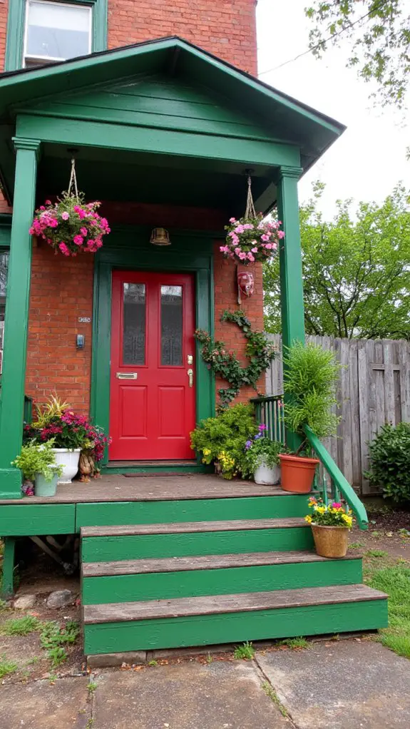 vibrant fern cherry red