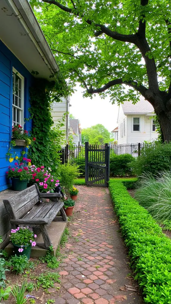 vibrant flowers and greenery