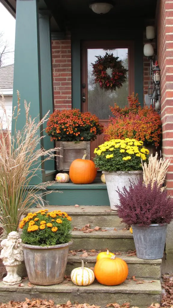 vibrant foliage focal point