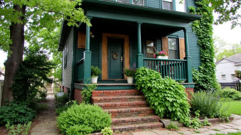 vibrant green and red