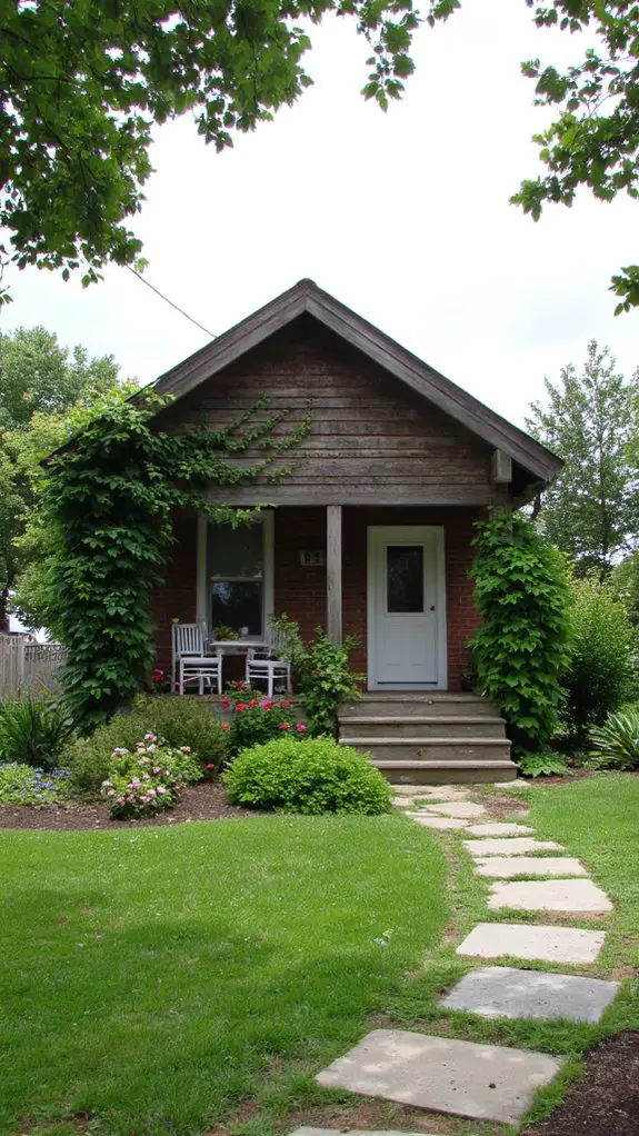 vibrant greenery colorful flowers