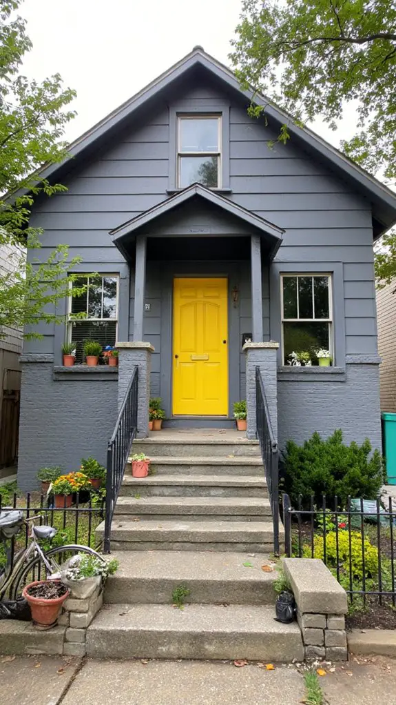 vibrant hues for exteriors