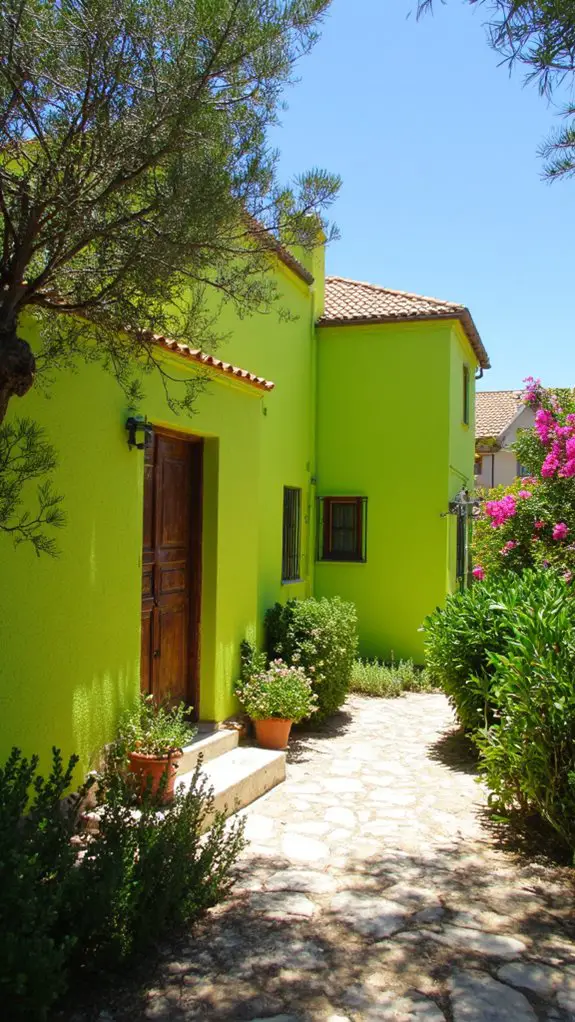 vibrant inviting mediterranean retreat