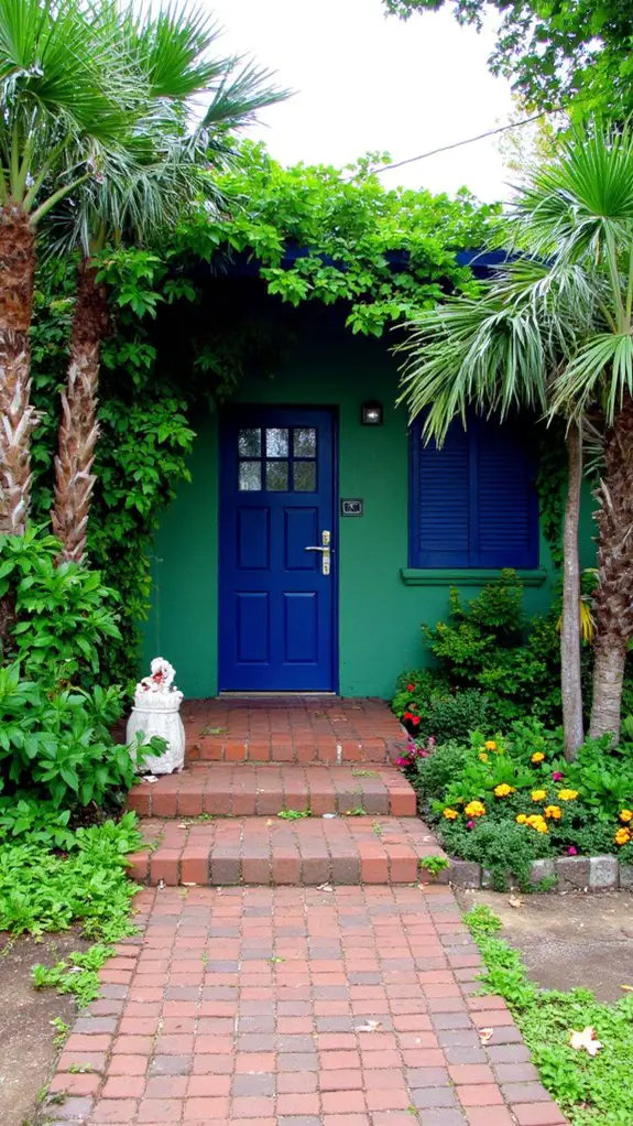 vibrant jungle inspired oasis