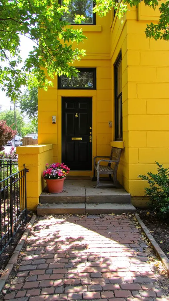 vibrant marigold bold contrast