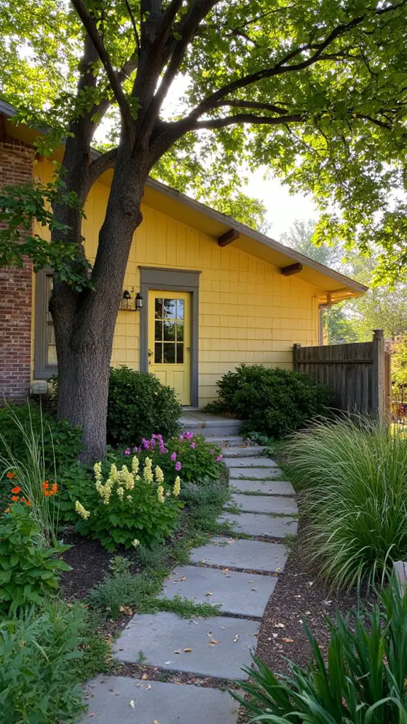 vibrant matte yellow harmony