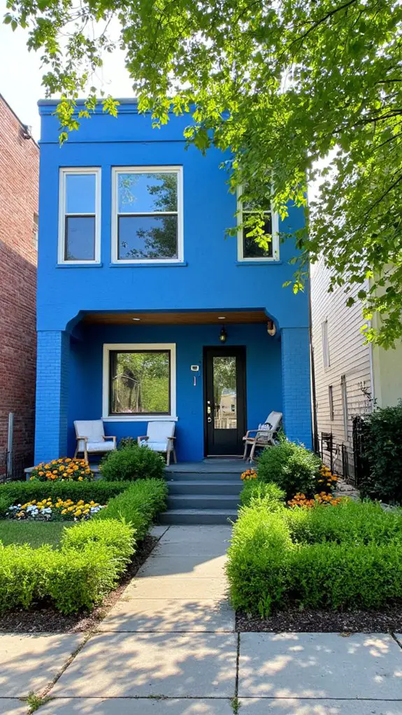 vibrant modern exterior transformation