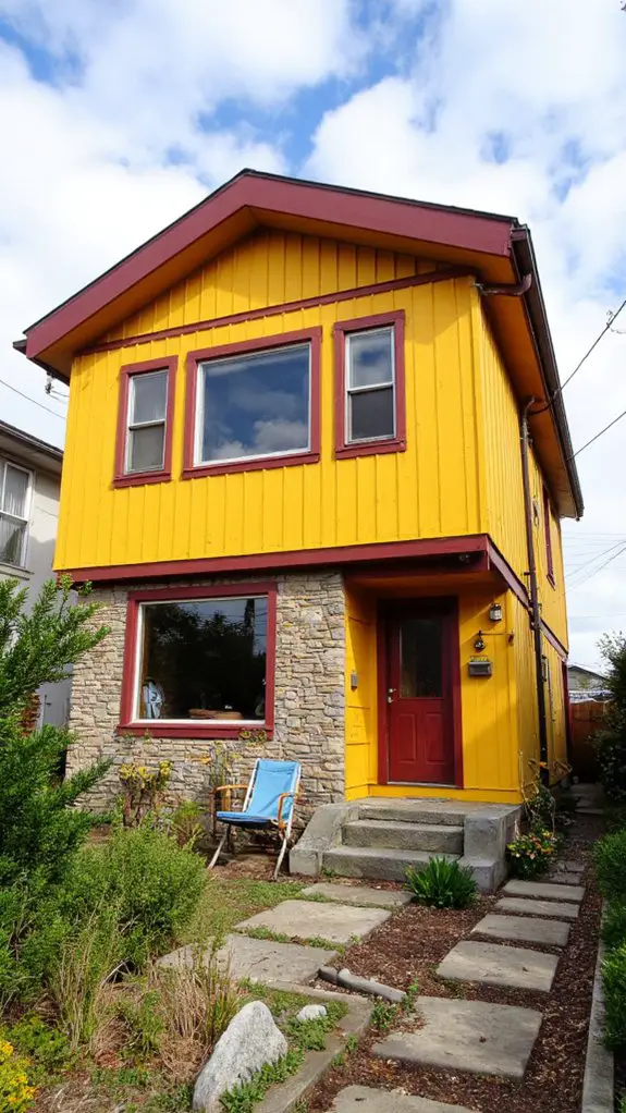 vibrant modern home design