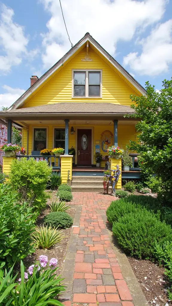 vibrant outdoor art enhancements