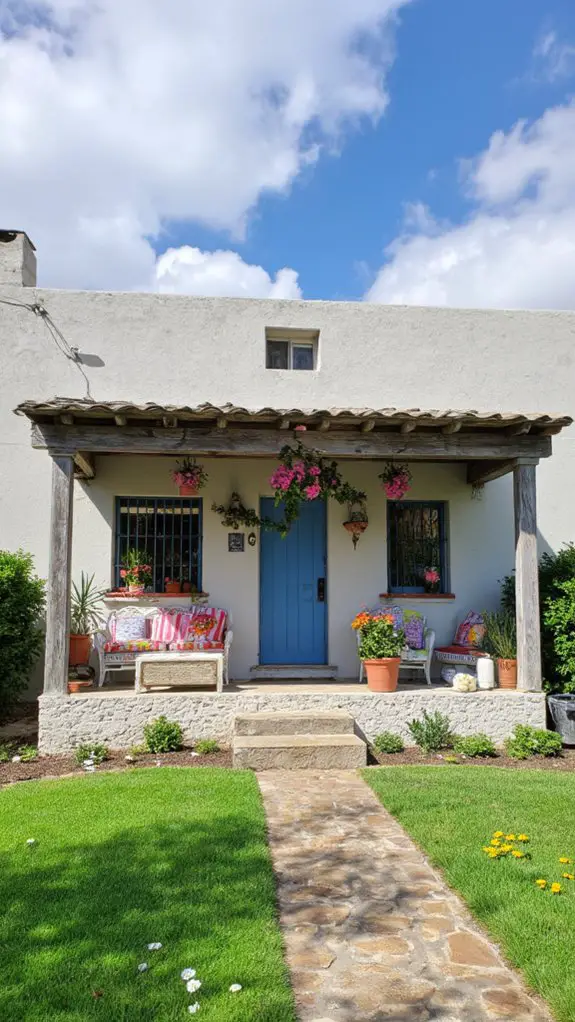 vibrant outdoor living spaces