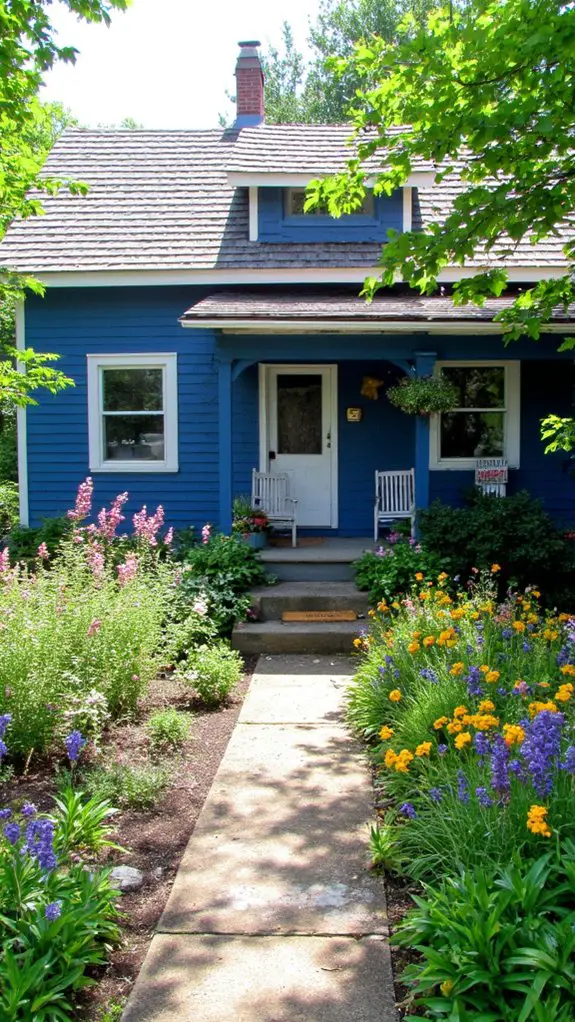 vibrant perennial garden charm