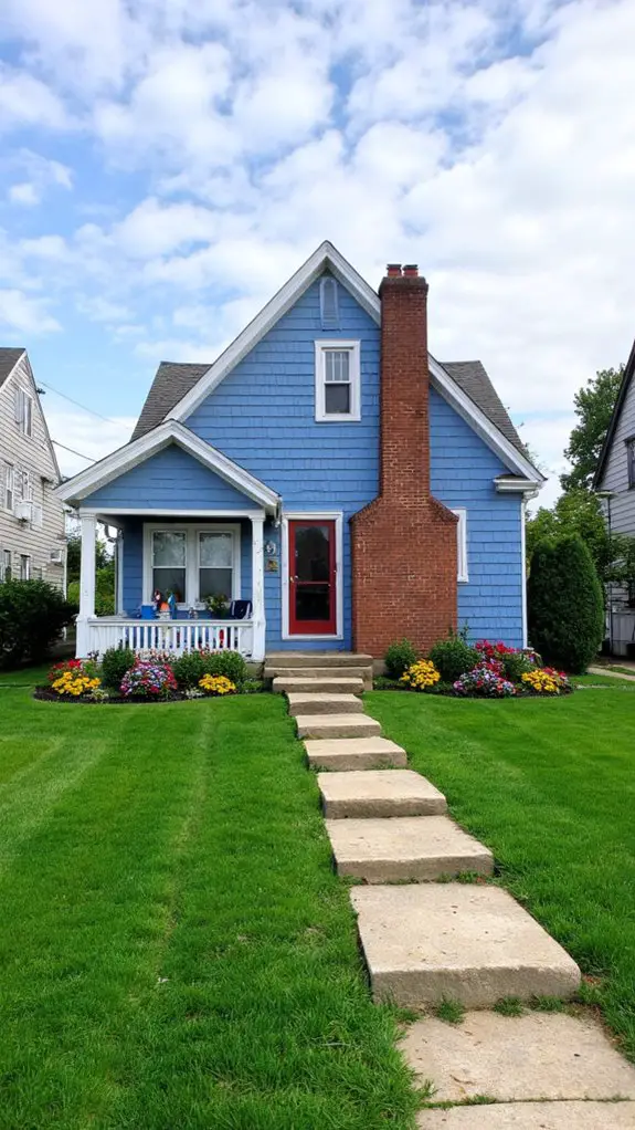 vibrant periwinkle gray elegance