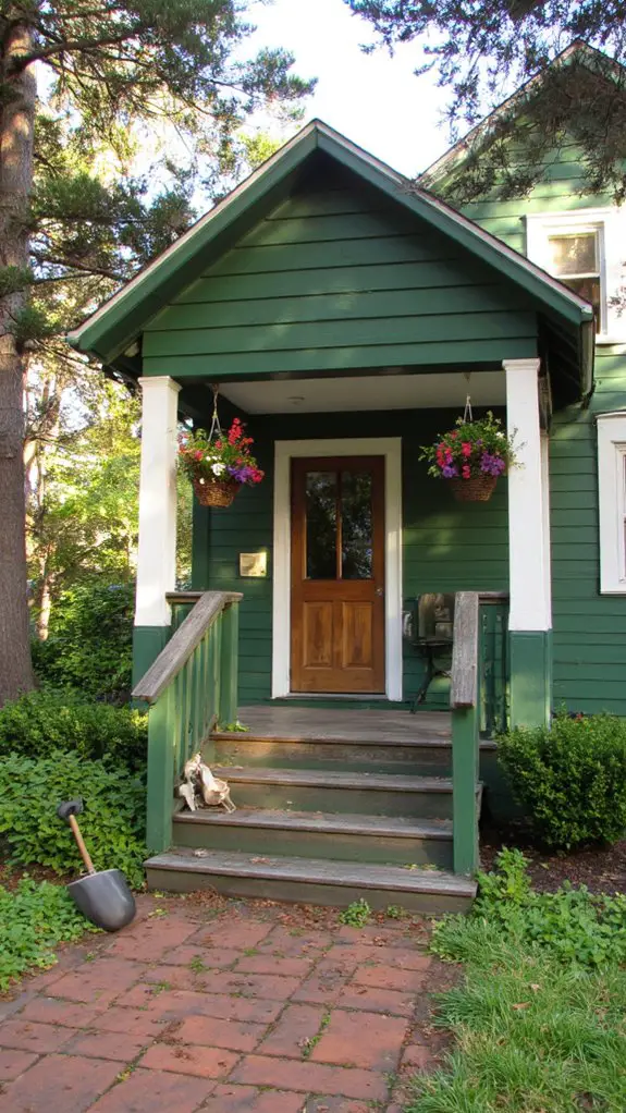 vibrant pine color warmth