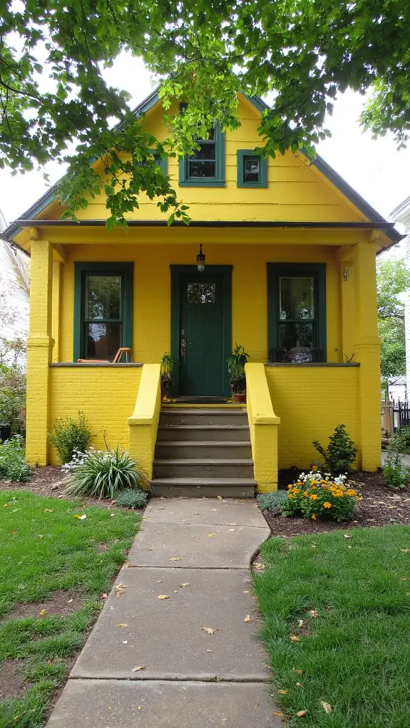 vibrant sunny exterior combination