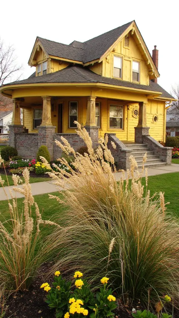 vibrant texture enhances landscape