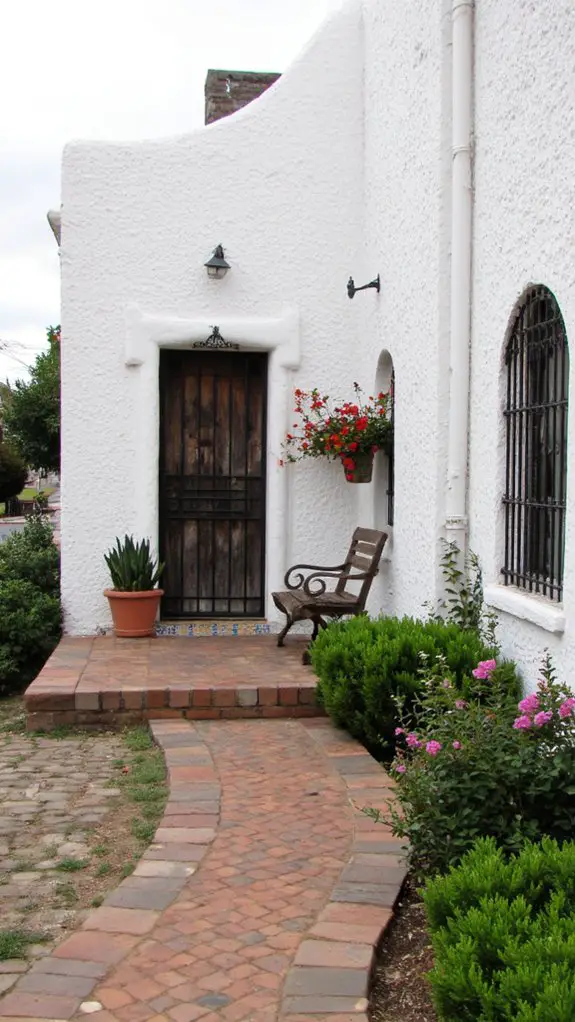vibrant tiles and arches
