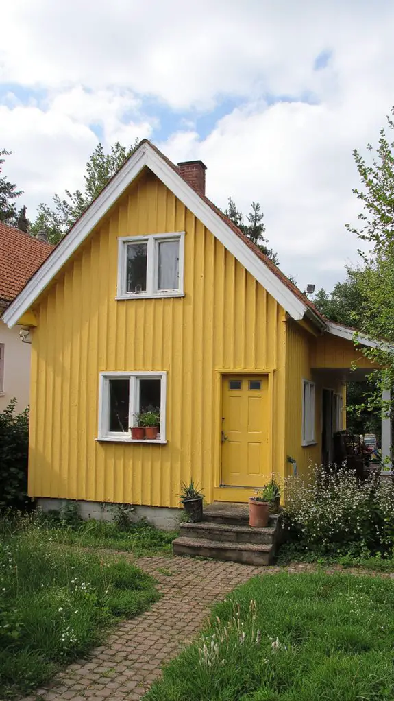 vibrant timeless scandinavian yellow