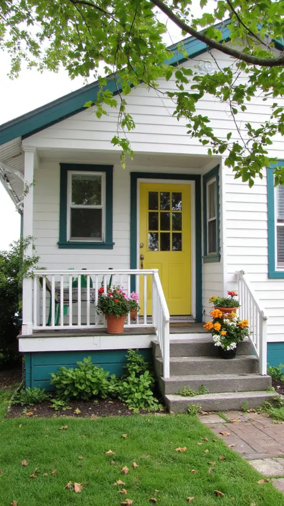 vibrant trim enhances homes