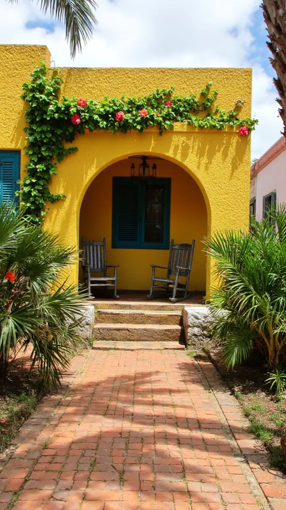 vibrant tropical color fusion