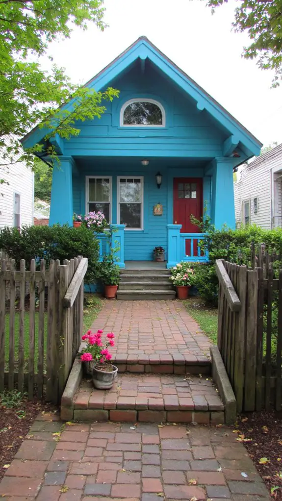 vibrant turquoise artistic molding