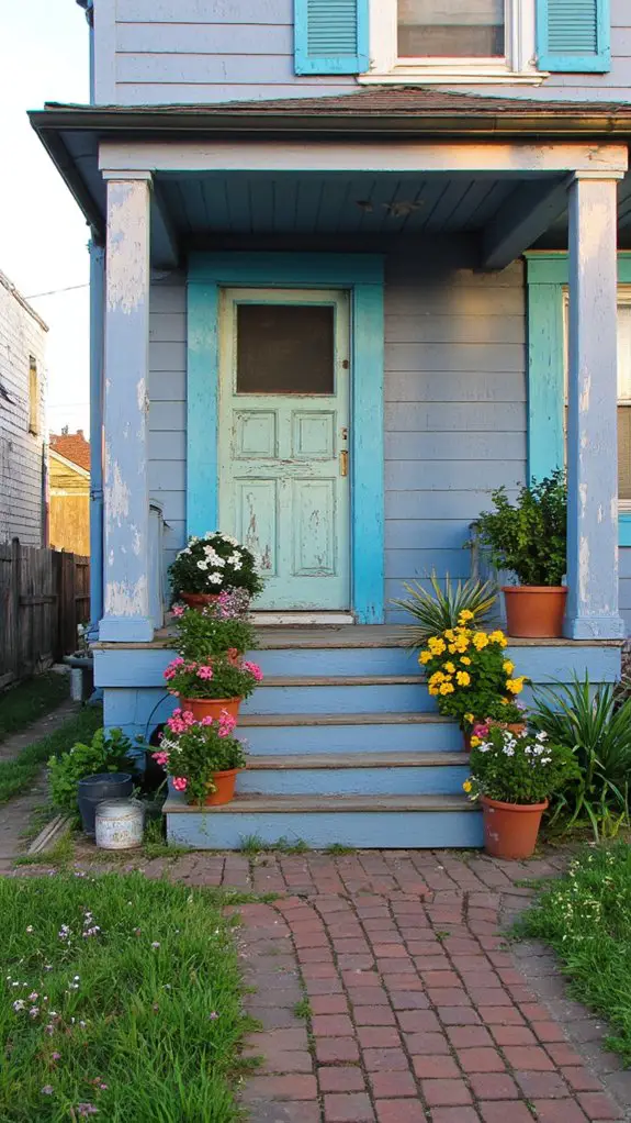 vibrant turquoise home accents