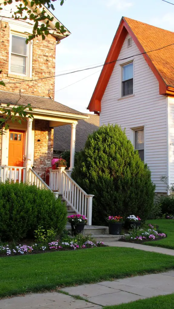 vibrant warm exterior combination