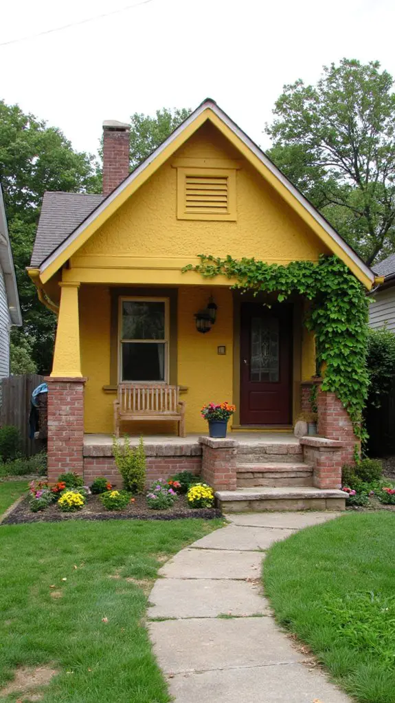 vibrant warm inviting bungalow
