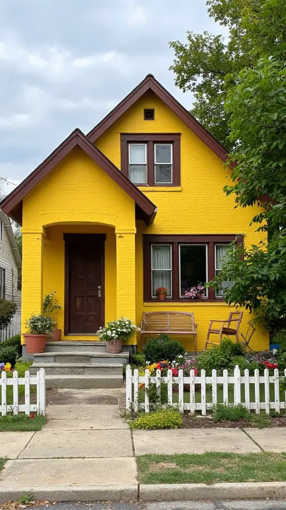 vibrant warmth and contrast