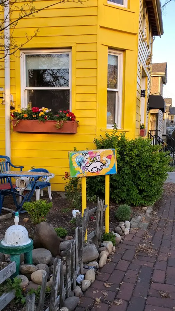 vibrant yellow artistic expressions