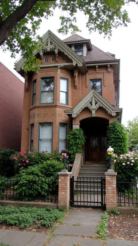 victorian brick charm and elegance