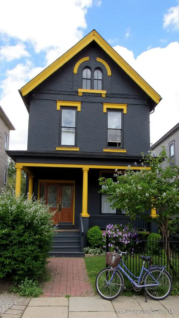 victorian charm modern colors