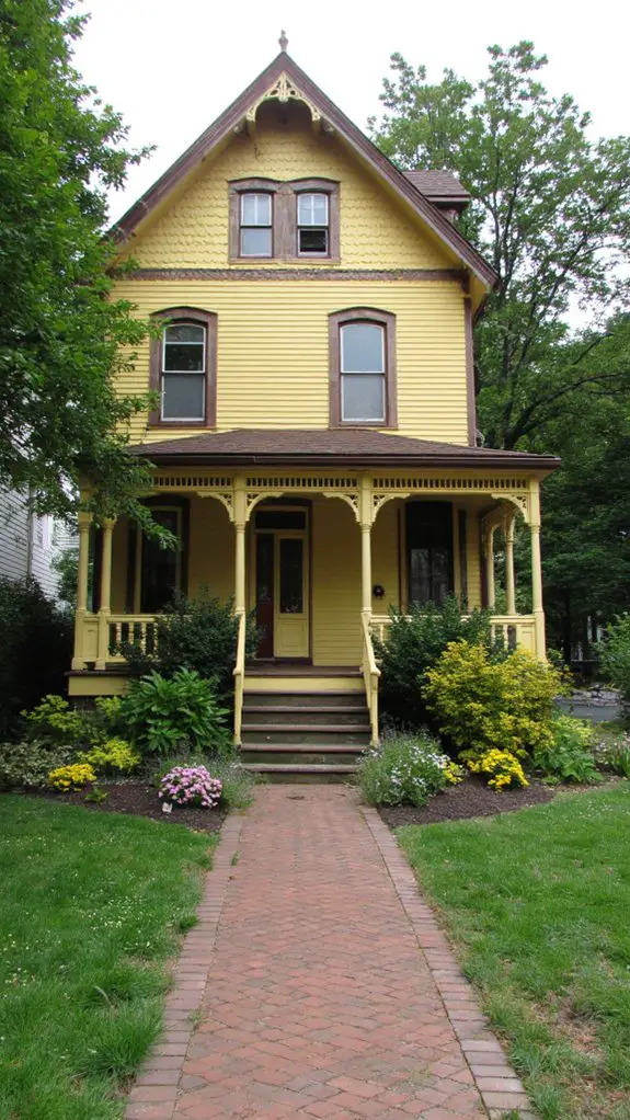 victorian elegance with contrast