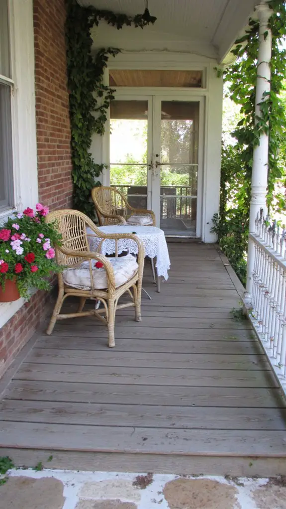 vintage charm outdoor retreat